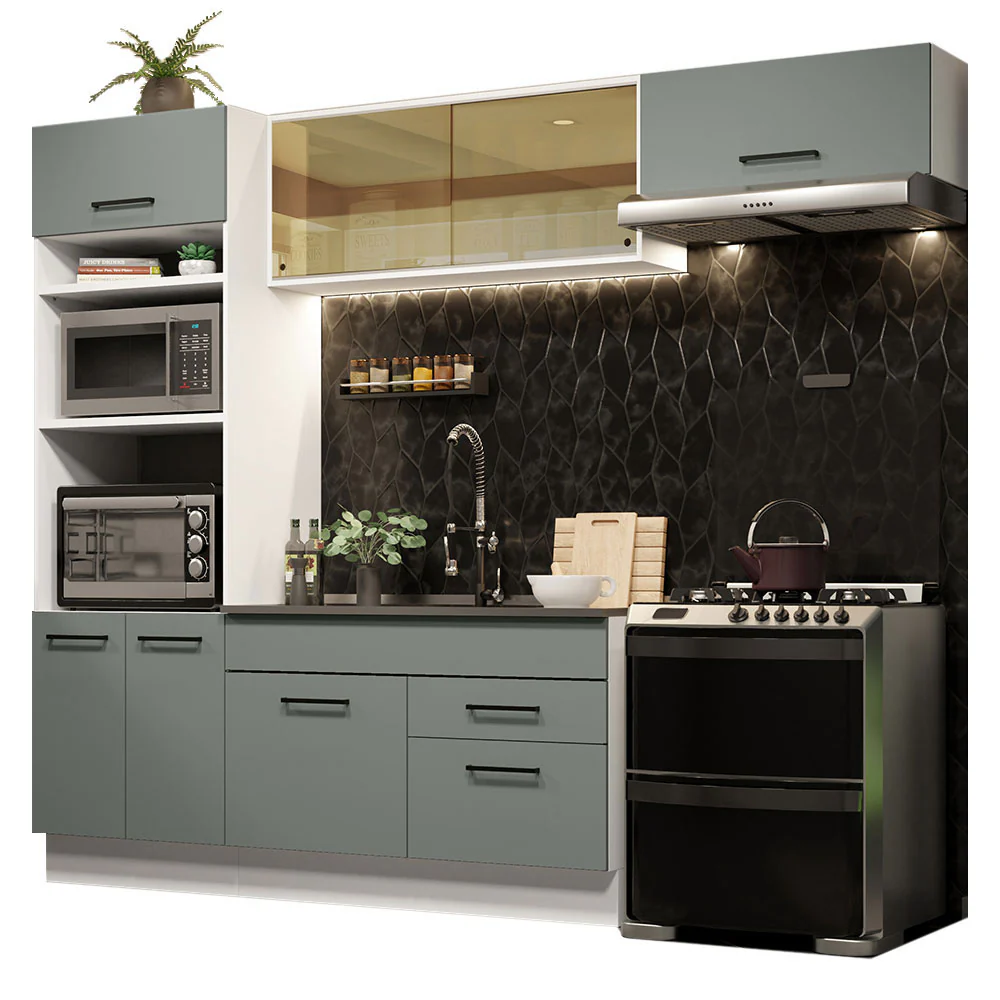 Combo completo de Cocina Madesa Agata 270cm BG 01 - Image 3
