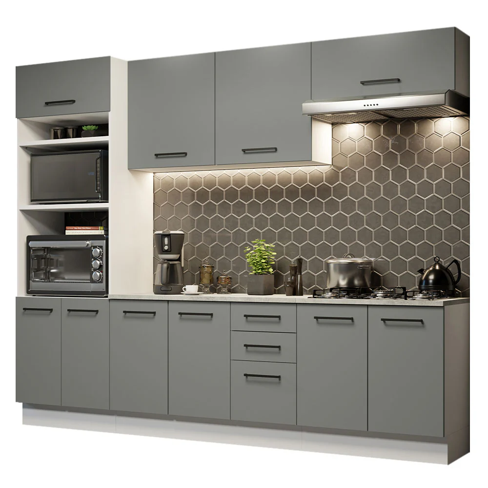 Combo completo de Cocina Madesa Agata 270cm BG 02 - Image 3