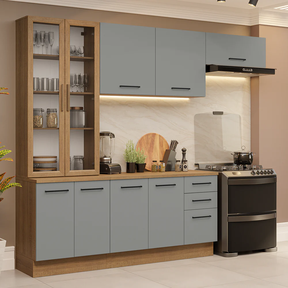 Combo completo de Cocina Madesa Agata 270cm MG 11