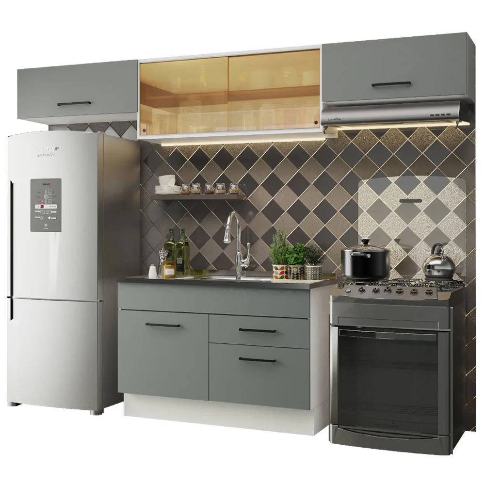 Combo completo de Cocina Madesa Agata 280cm BG 01 - Image 2