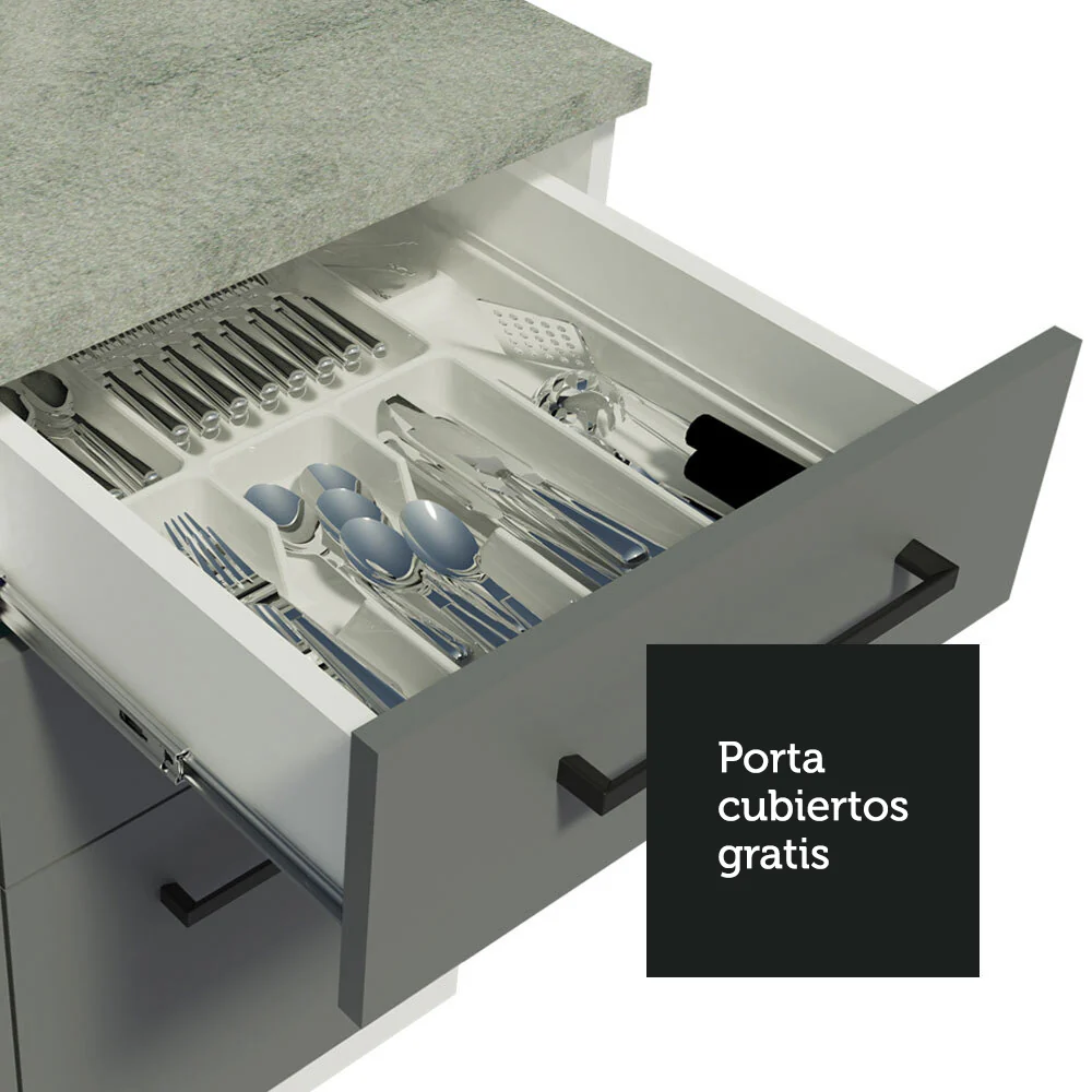 Combo completo de Cocina Madesa Agata 280cm BG 04 - Image 7