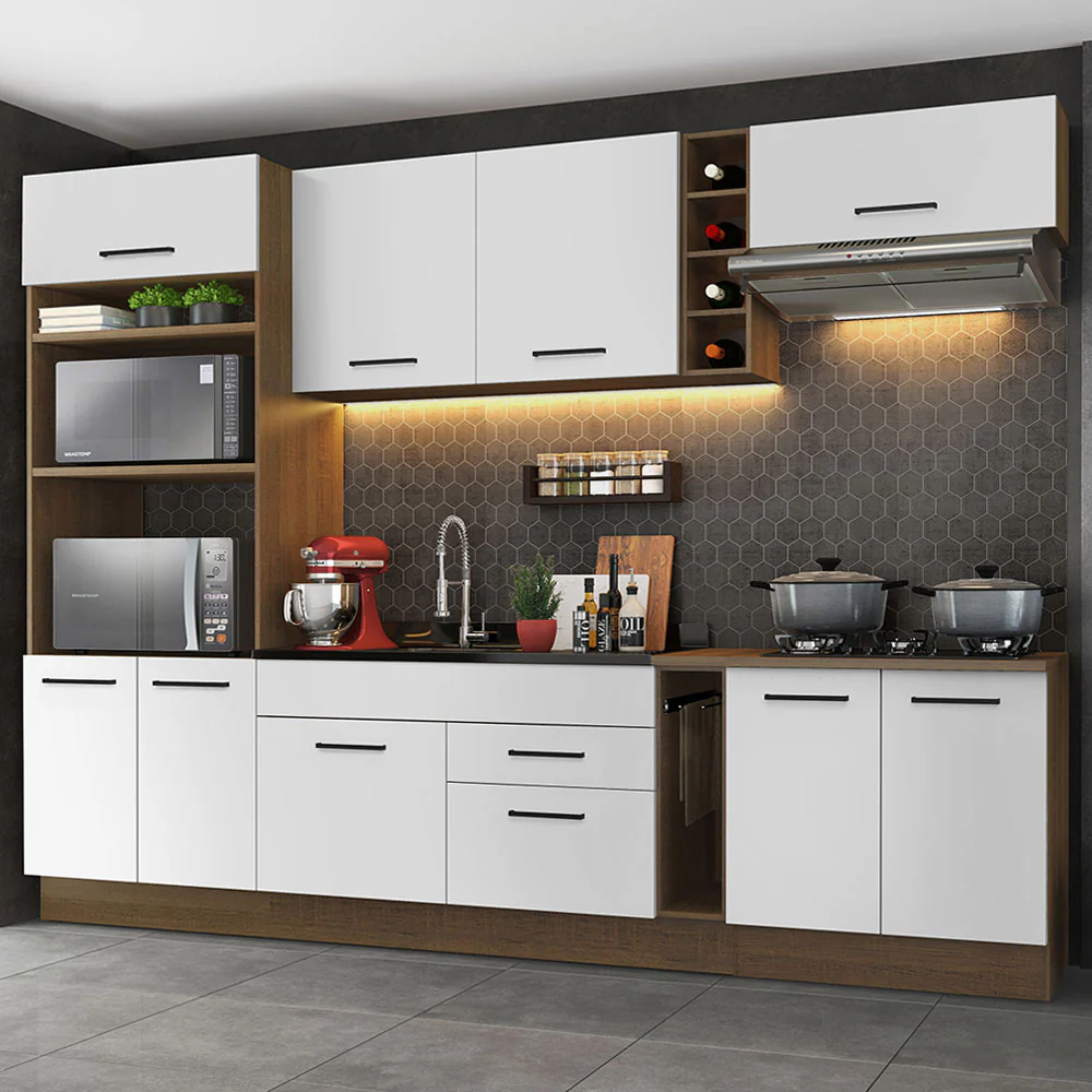 Combo completo de Cocina Madesa Agata 290cm MB 01