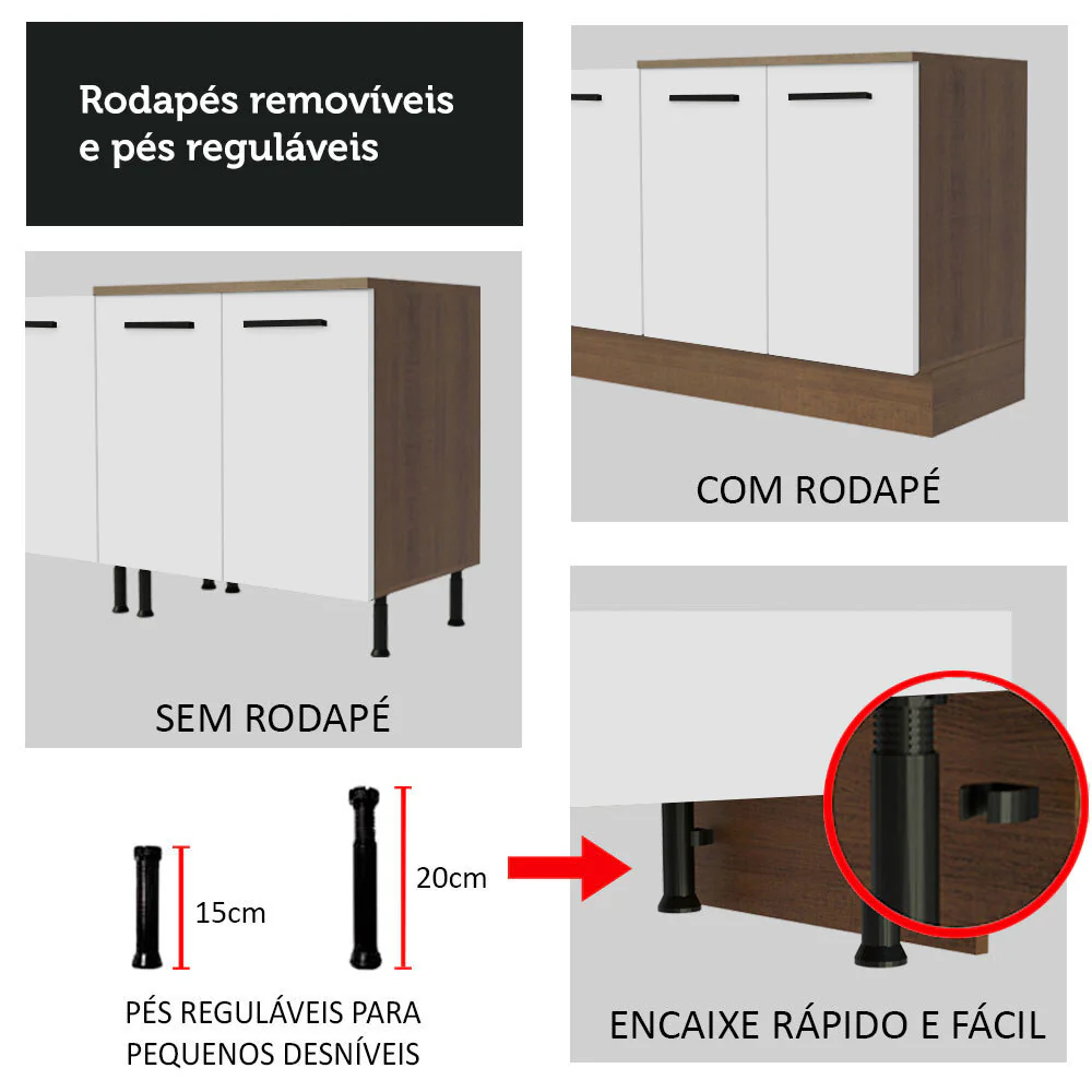 Combo completo de Cocina Madesa Agata 290cm MB 01 - Image 7