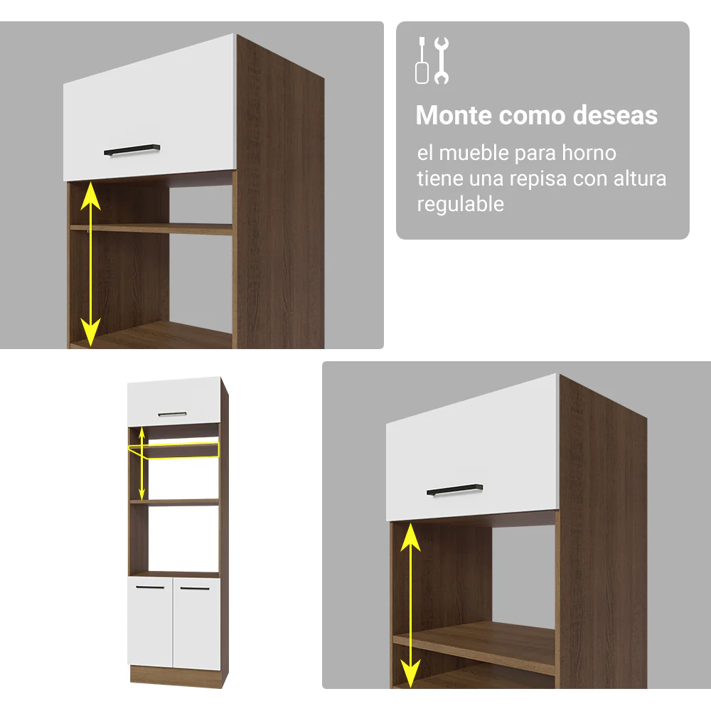 Combo completo de Cocina Madesa Agata 340cm MB 01 - Image 9