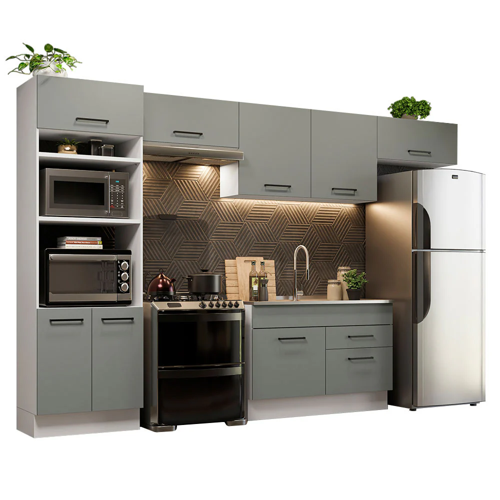 Combo completo de Cocina Madesa Agata 350cm BG 01 - Image 3