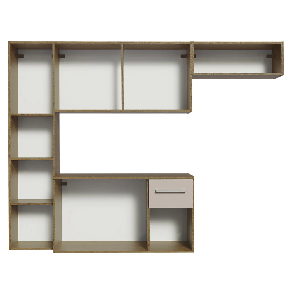 Combo de Cocina Madesa Easy 180cm Marrón/Crema - Image 9