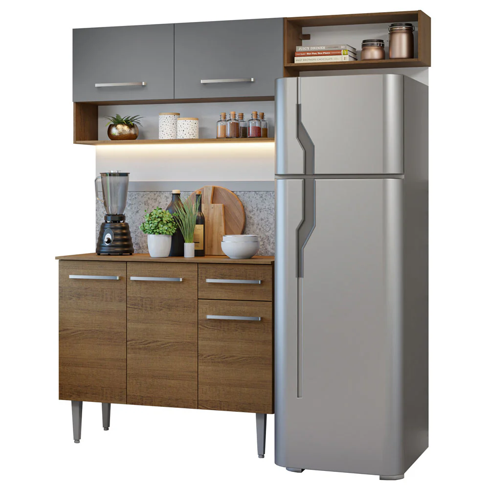 Combo de Cocina Madesa Emilly 165cm MG - Image 3