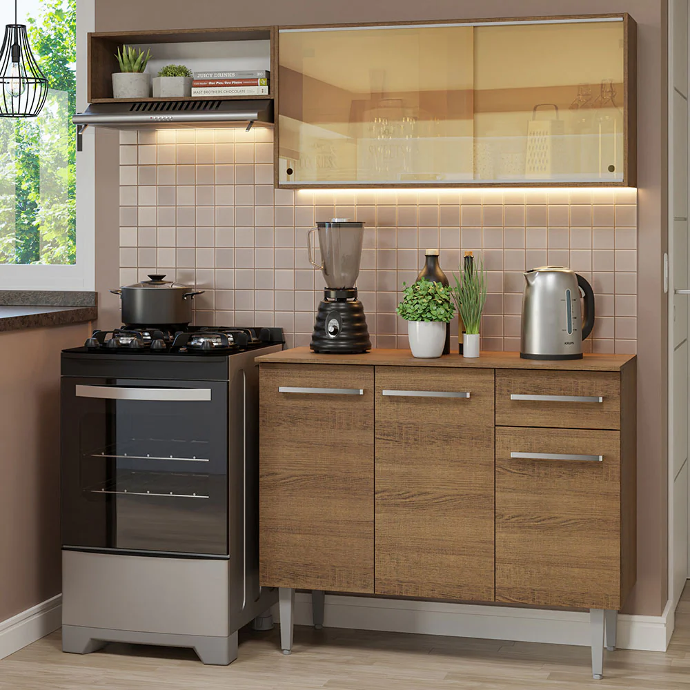 Combo de Cocina Madesa Emilly 165cm MM 04 - Image 3