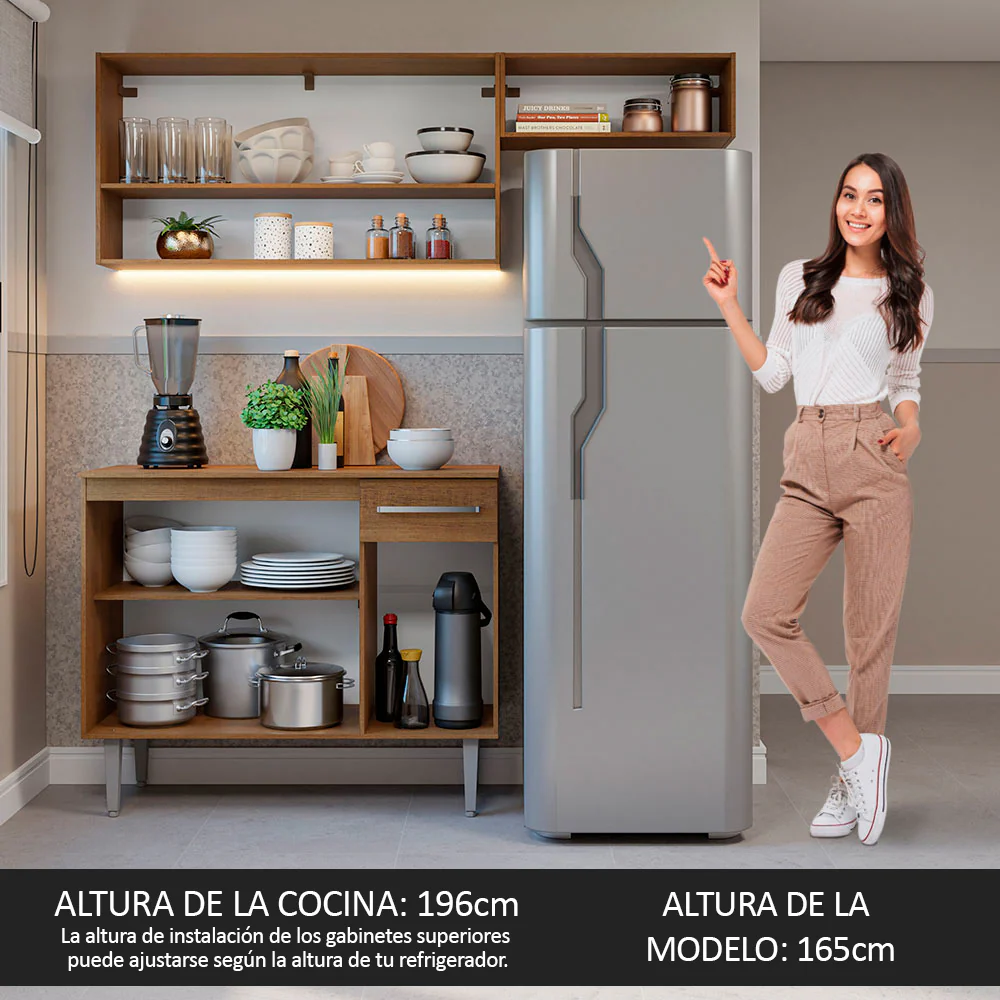 Combo de Cocina Madesa Emilly 165cm MM - Image 5