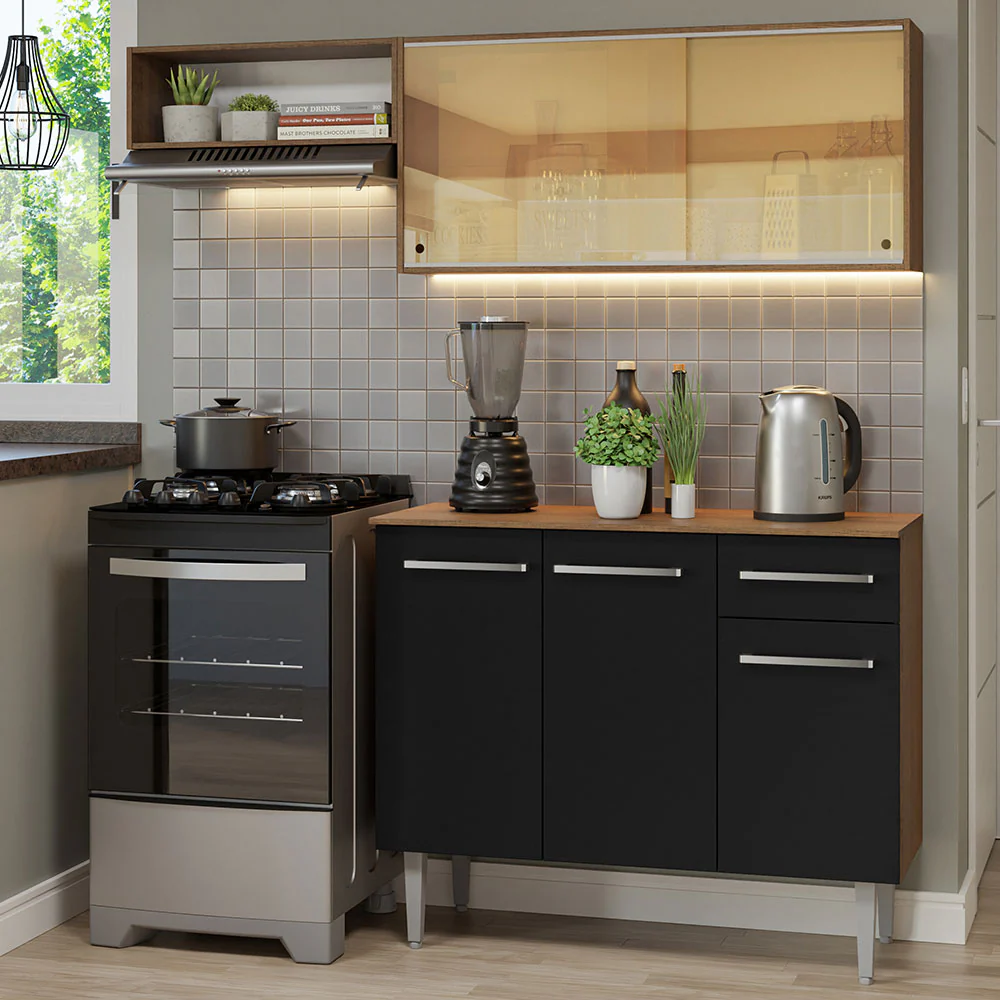 Combo de Cocina Madesa Emilly 165cm MN 04 - Image 3