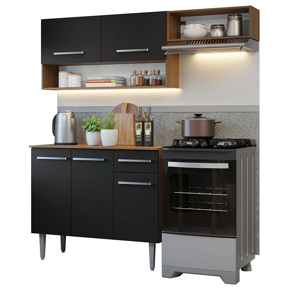 Combo de Cocina Madesa Emilly 165cm MN 07 - Image 3