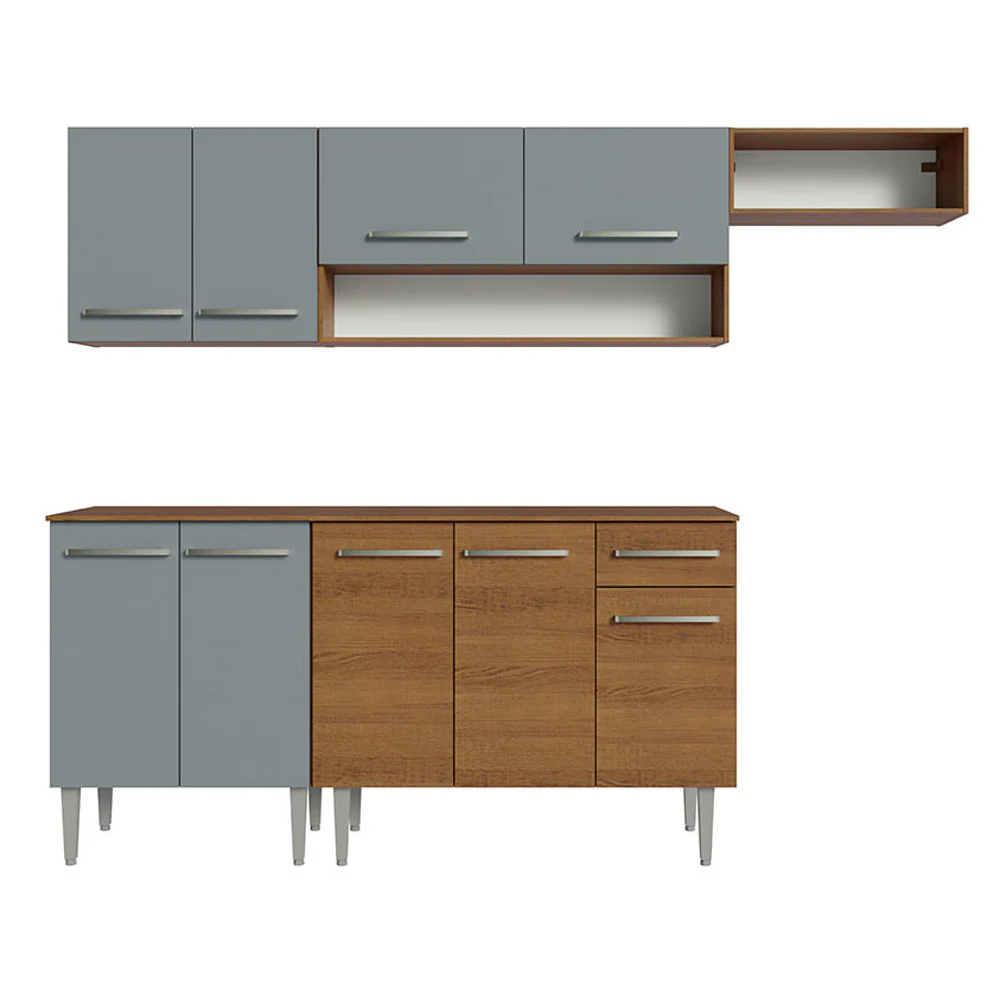 Combo completo de Cocina Madesa Emilly 229cm MG - Image 8