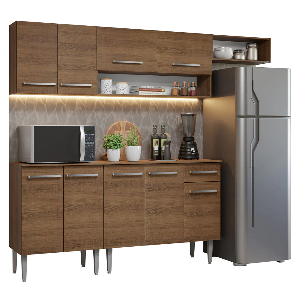 Combo completo de Cocina Madesa Emilly 229cm MM 14 - Image 3