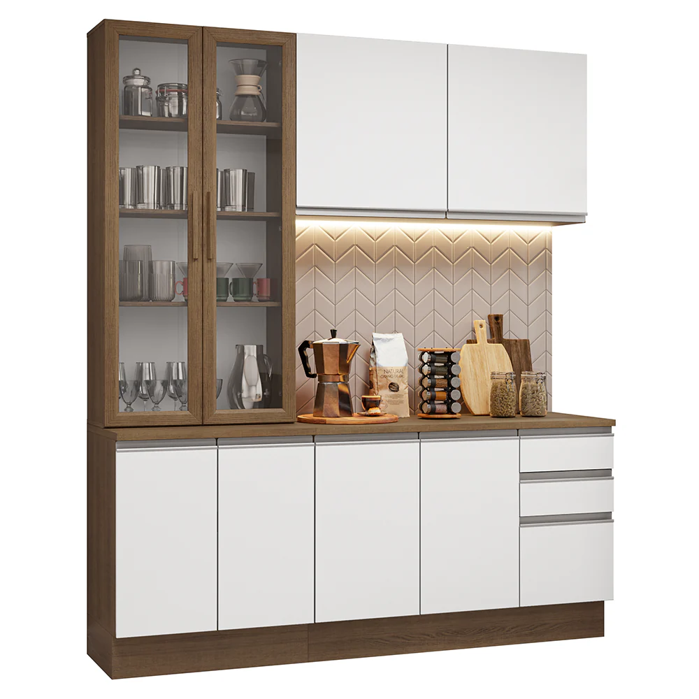 Combo de Cocina Madesa Glamy 190cm MB 05 - Image 3