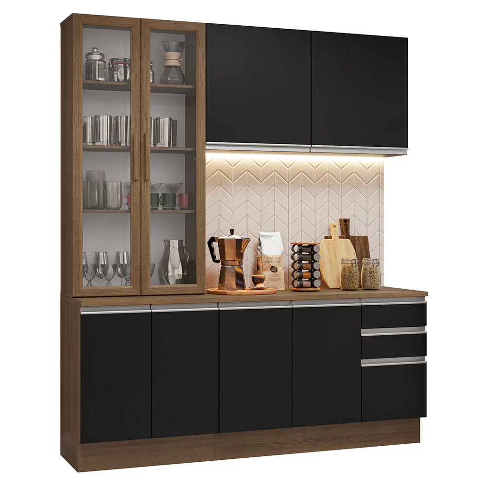 Combo completo de Cocina Madesa Glamy 190cm MN 05 - Image 3