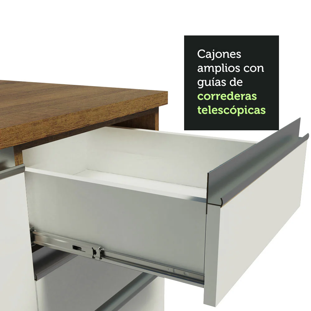 Combo de Cocina Madesa Glamy 200cm MB 08 - Image 8