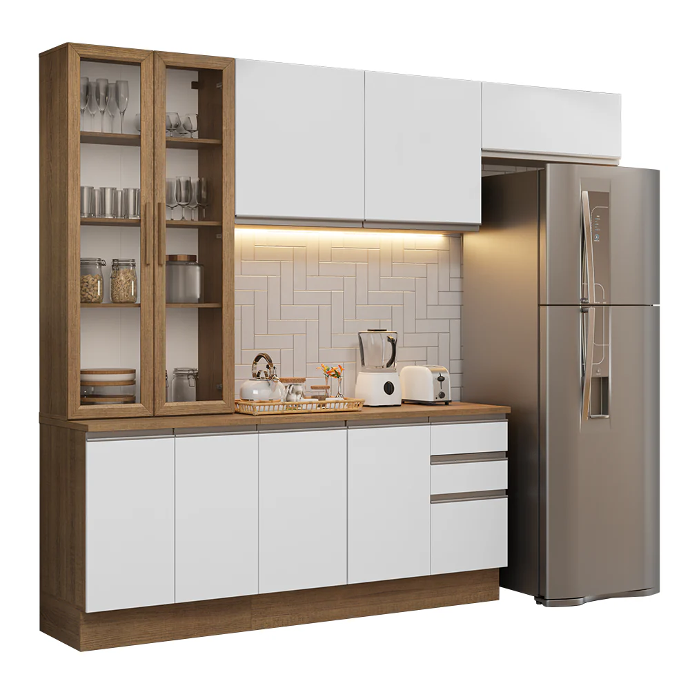 Combo completo de Cocina Madesa Glamy 270cm MB 16 - Image 3