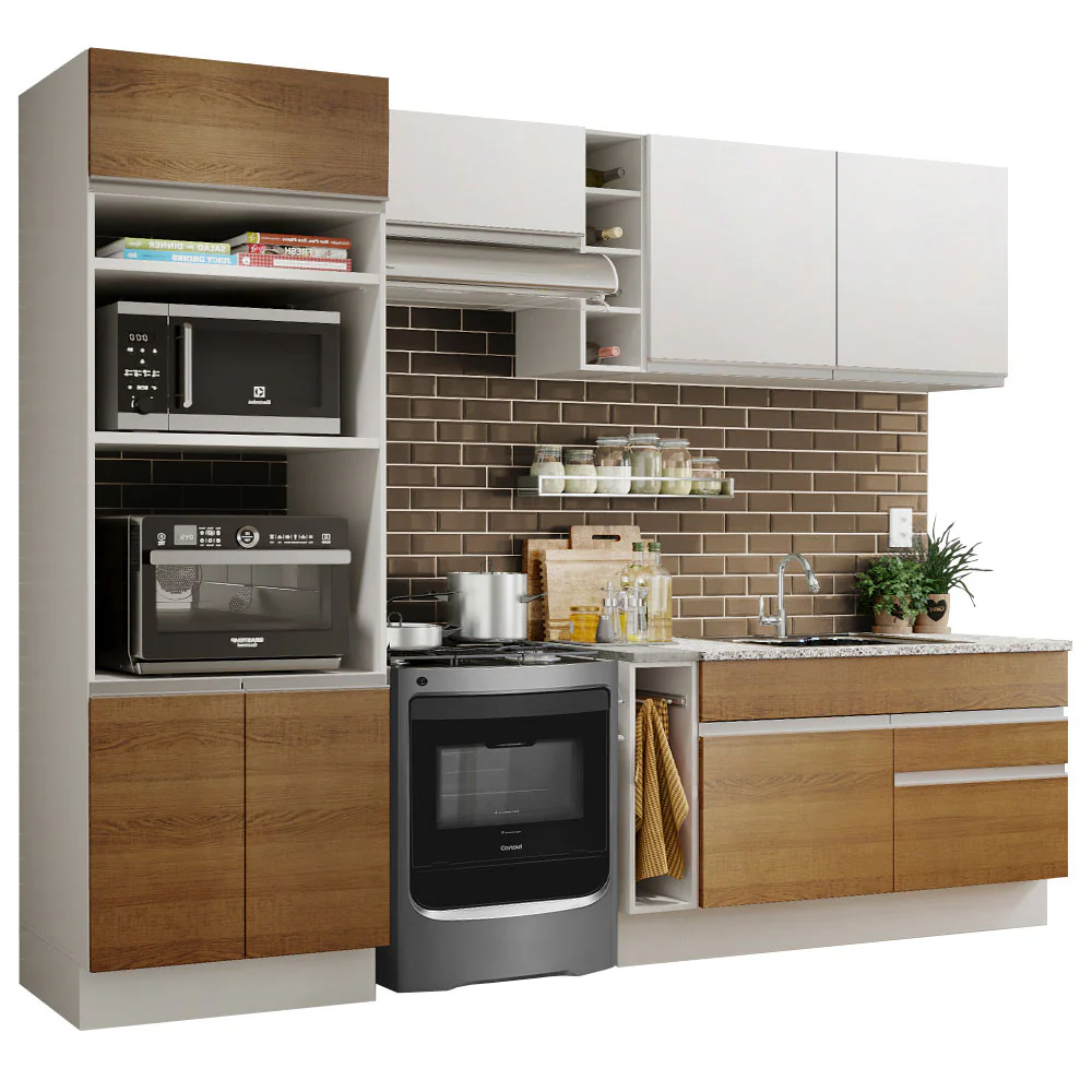 Combo completo de Cocina Madesa Glamy 270cm MB - Image 3