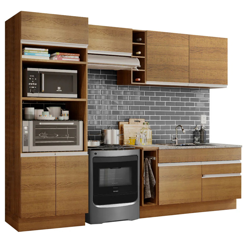 Combo completo de Cocina Madesa Glamy 270cm MM - Image 3