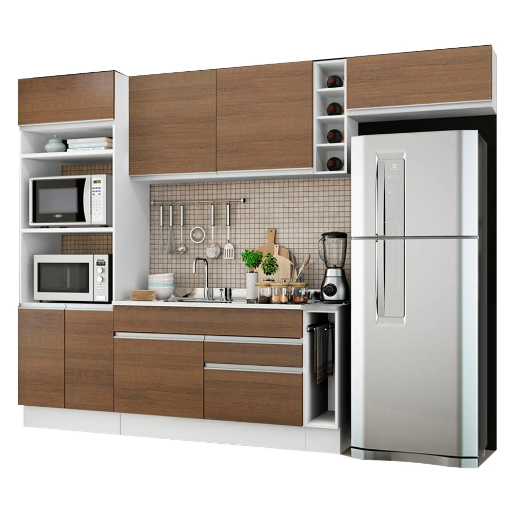 Combo completo de Cocina Madesa Glamy 290cm BM 01 - Image 3