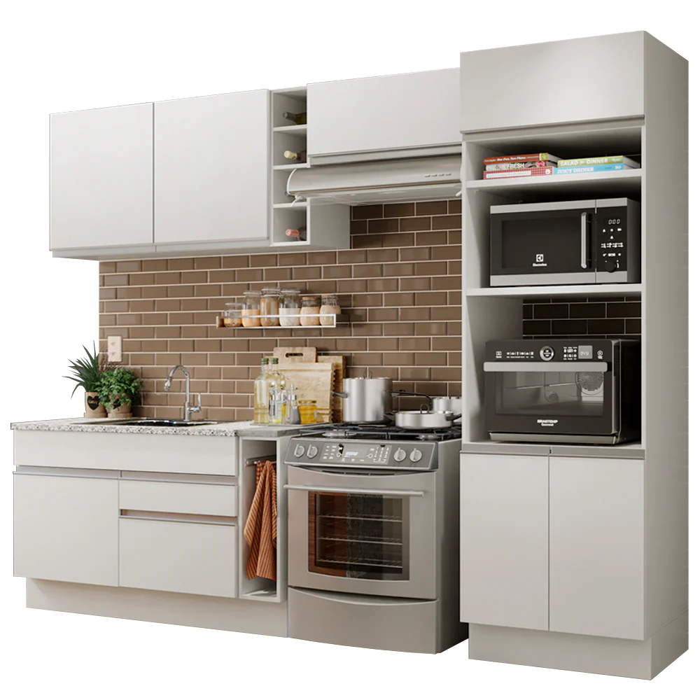 Combo completo de Cocina Madesa Glamy 290cm MB 01 - Image 2
