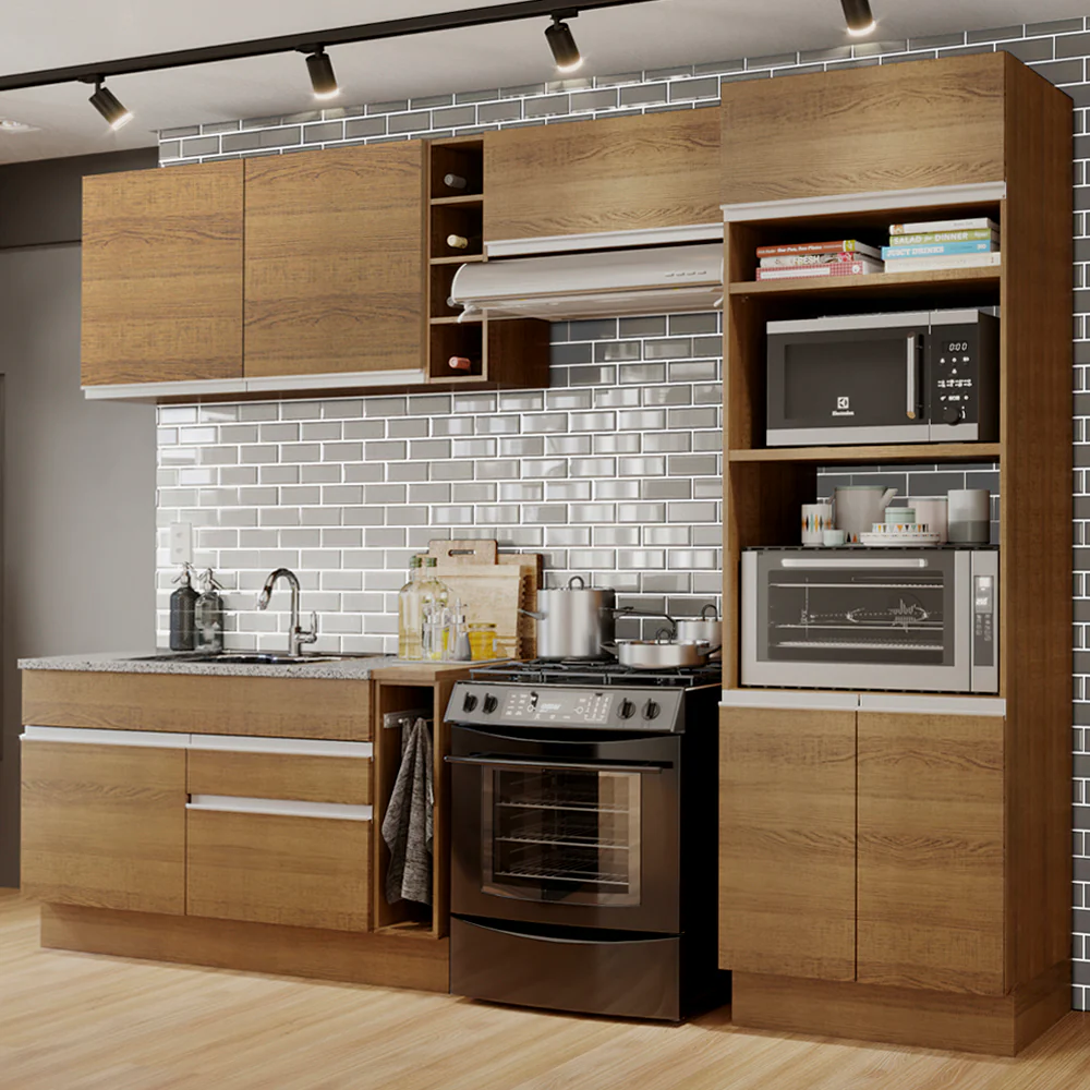Combo completo de Cocina Madesa Glamy 290cm MM 01 - Image 3