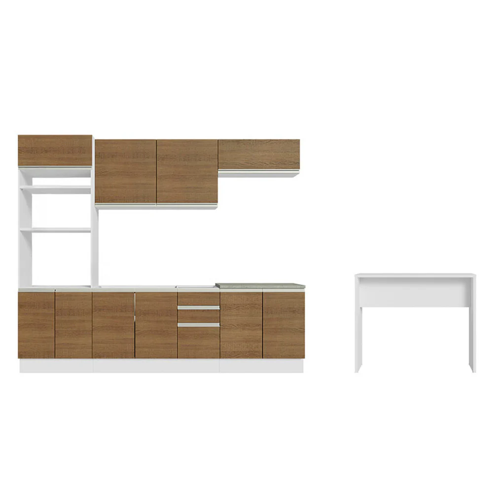 Combo completo de Cocina Madesa Glamy 315cm BM 02 - Image 8