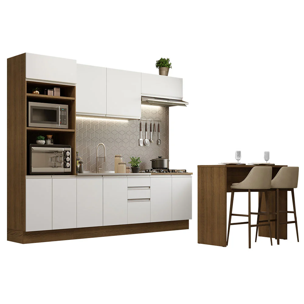 Combo completo de Cocina Madesa Glamy 315cm MB 02 - Image 3