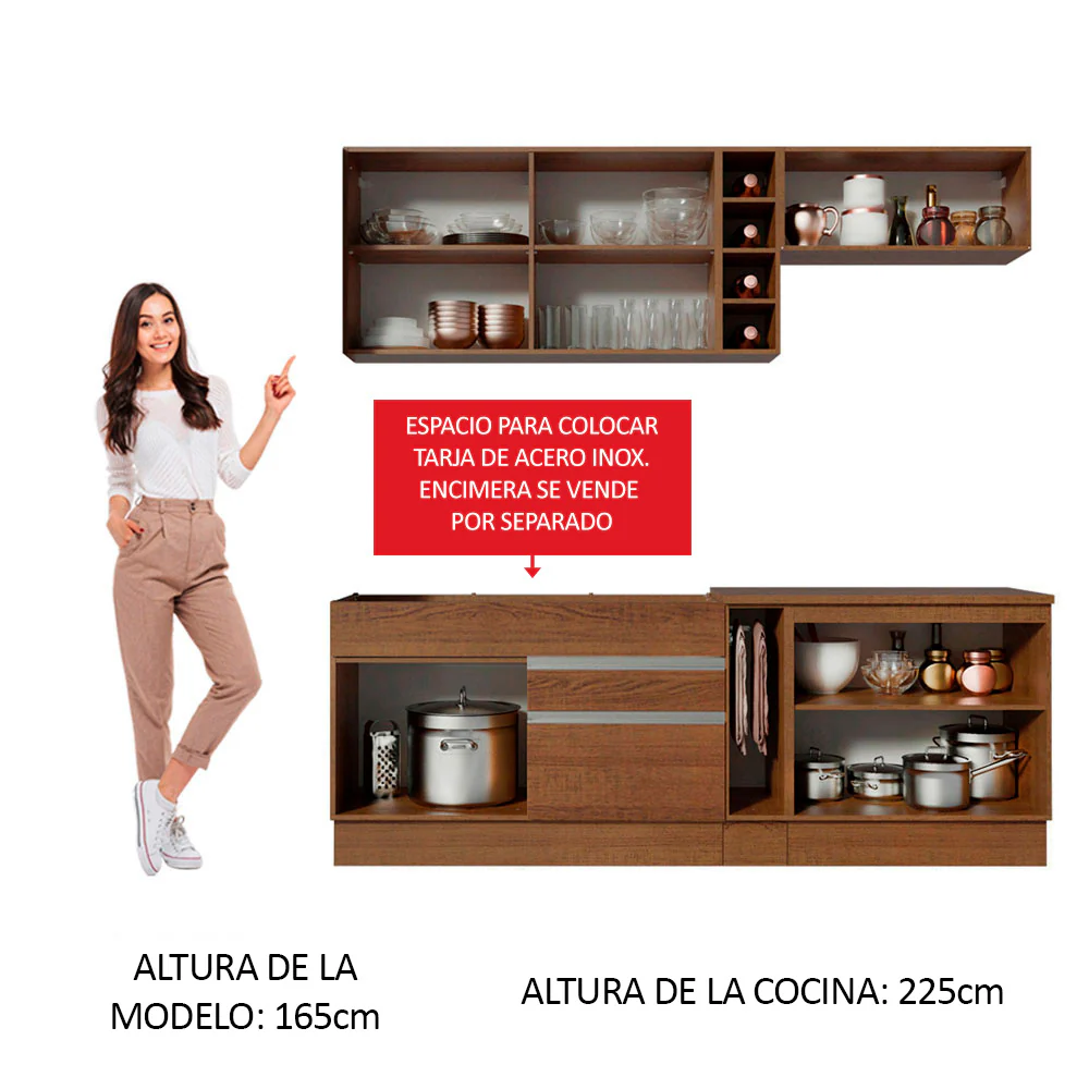 Combo completo de Cocina Madesa Glamy MB 03 - Image 4
