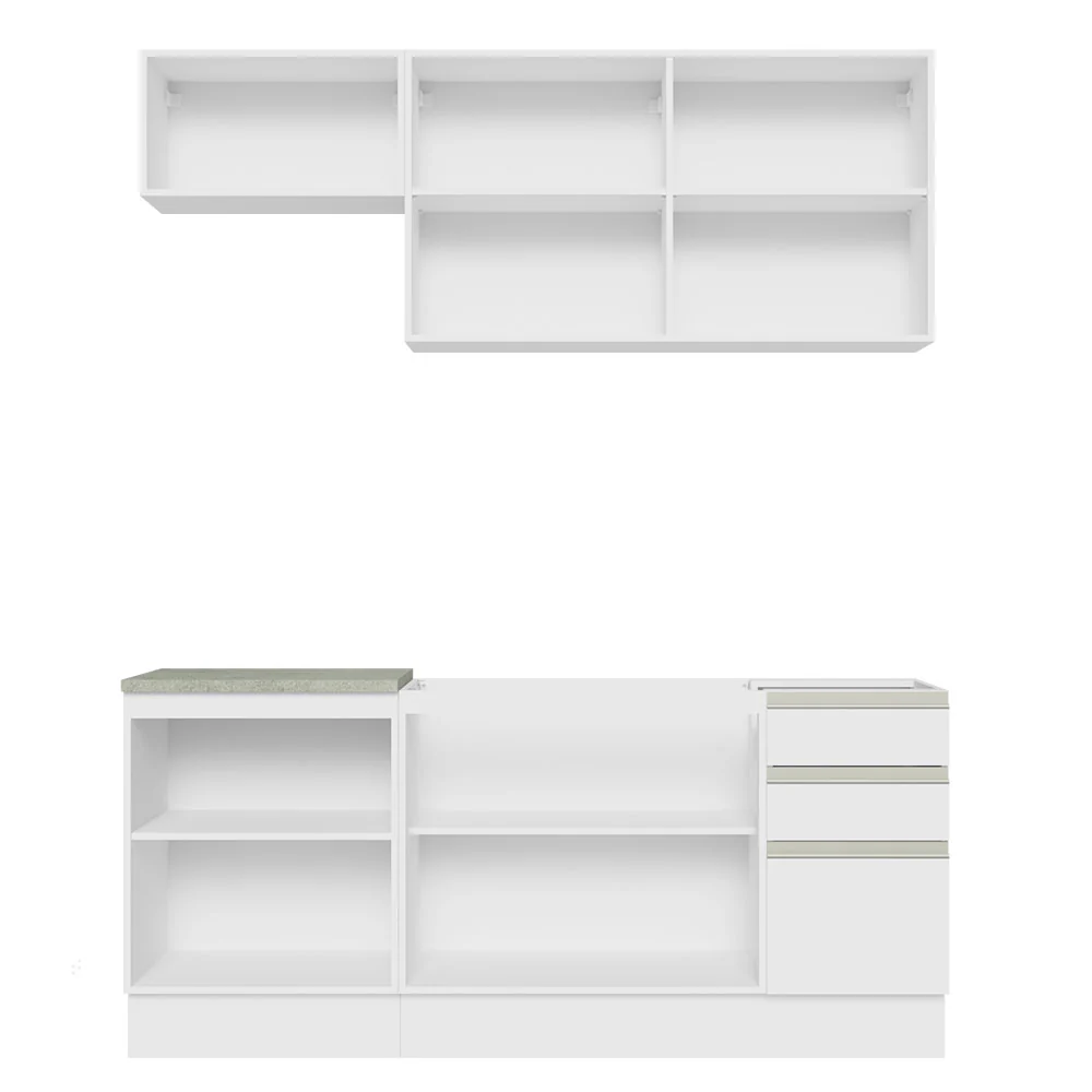 Combo de Cocina Madesa Glamy Sin Mesón De Acero Con 180 Cm - Image 8
