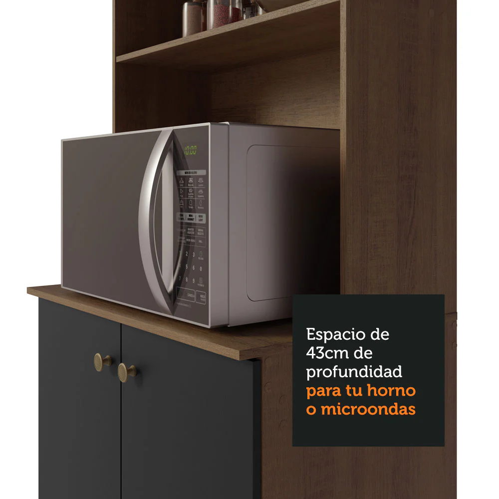 Combo completo de Cocina Madesa Gourmet 235cm MN 02 - Image 6