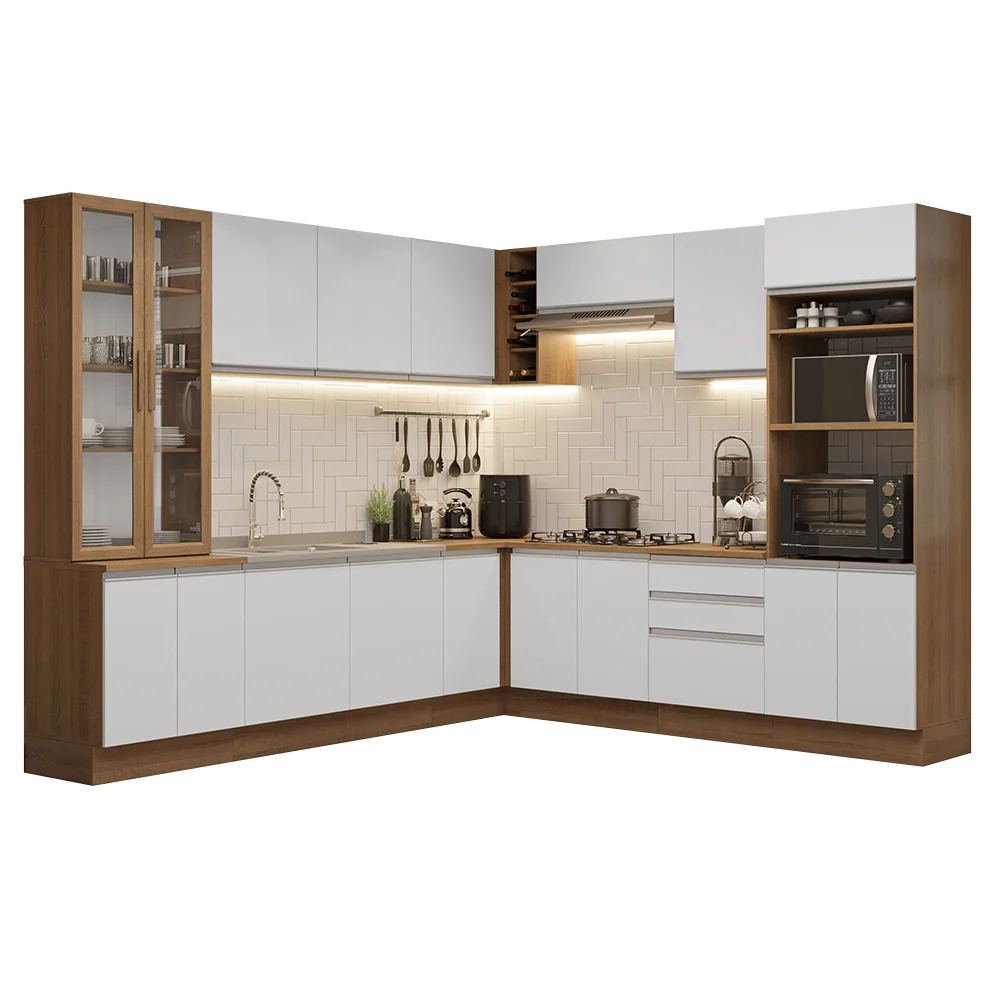 Combo completo de Cocina Esquinera Madesa Glamy 549cm MB 01 - Image 3