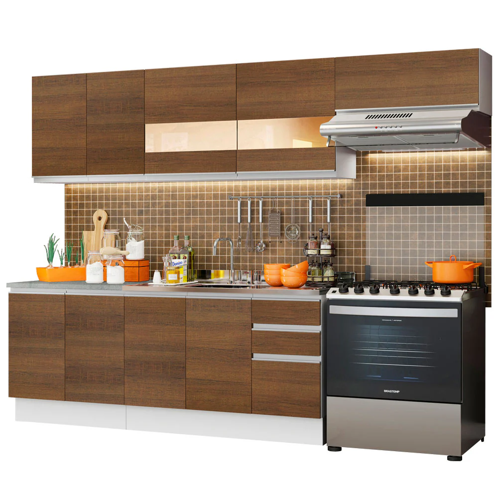 Combo completo de Cocina Madesa Marcela 280cm BM 03 - Image 3
