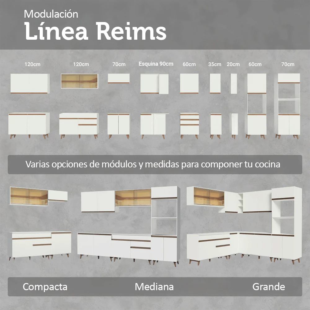 Combo de Cocina Madesa Reims 190cm BB 09 - Image 9