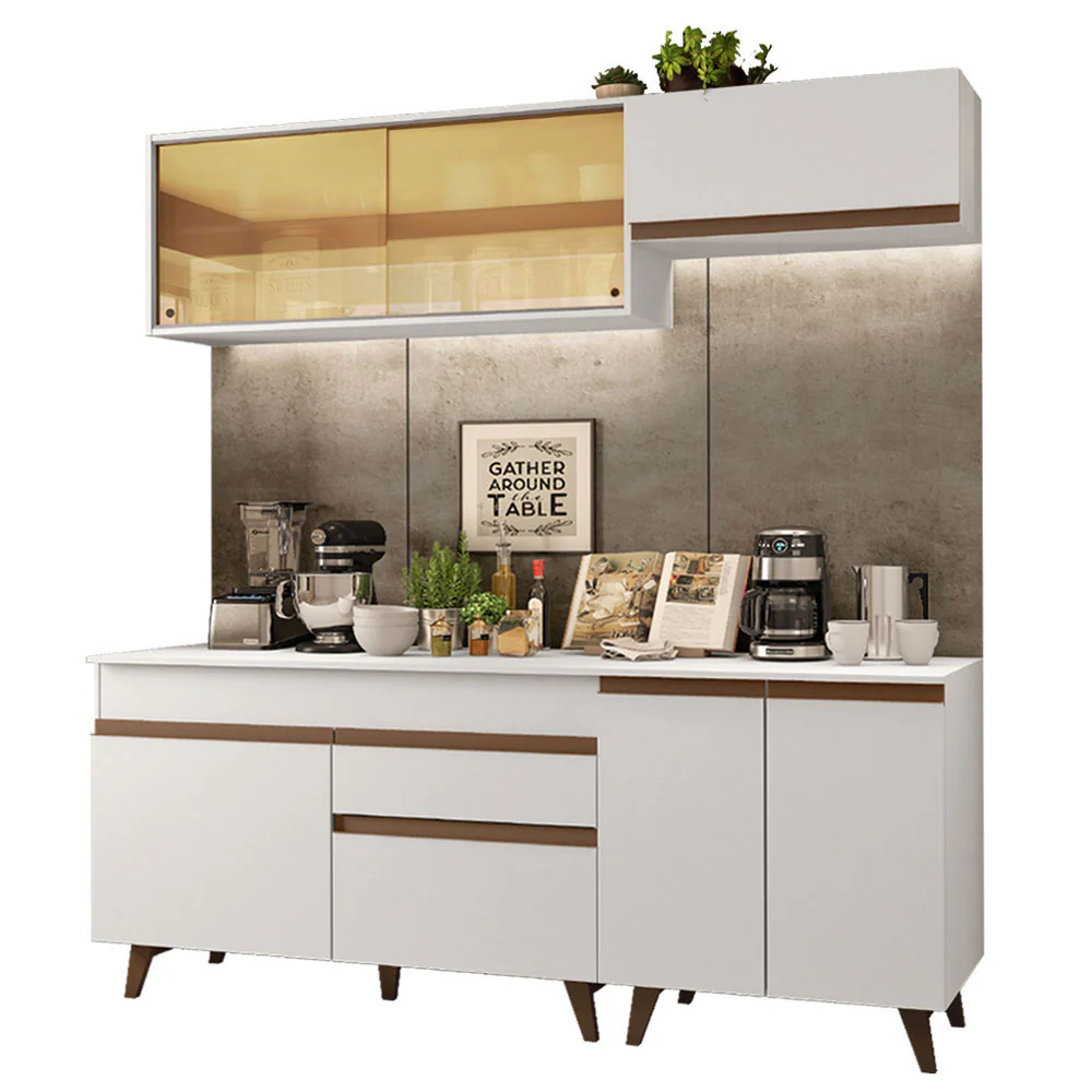 Combo de Cocina Madesa Reims 190cm Blanco 01 - Image 3