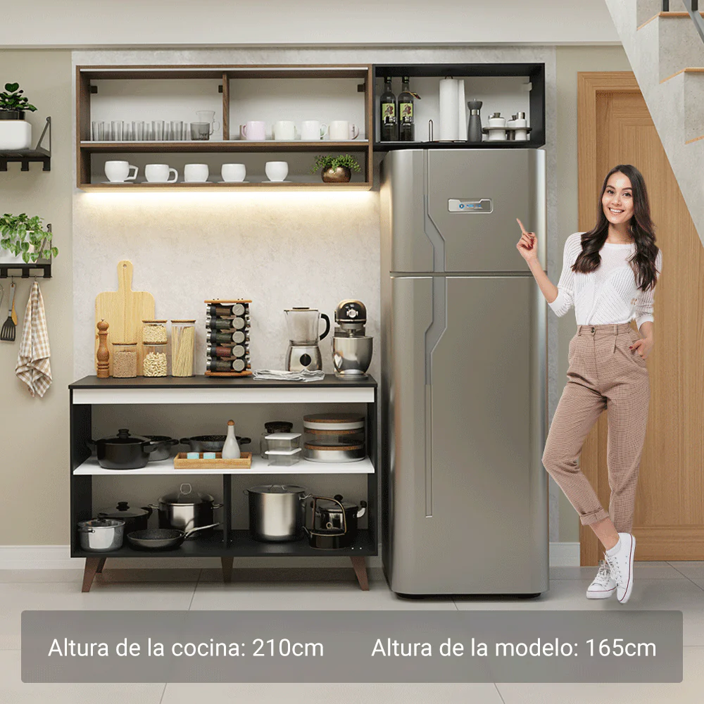 Combo de Cocina Madesa Reims 190cm NM 07 - Image 5