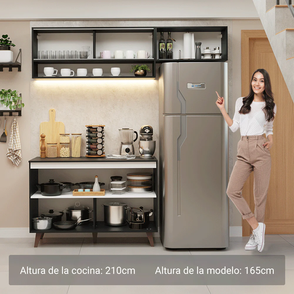 Combo de Cocina Madesa Reims 190cm NN 07 - Image 5