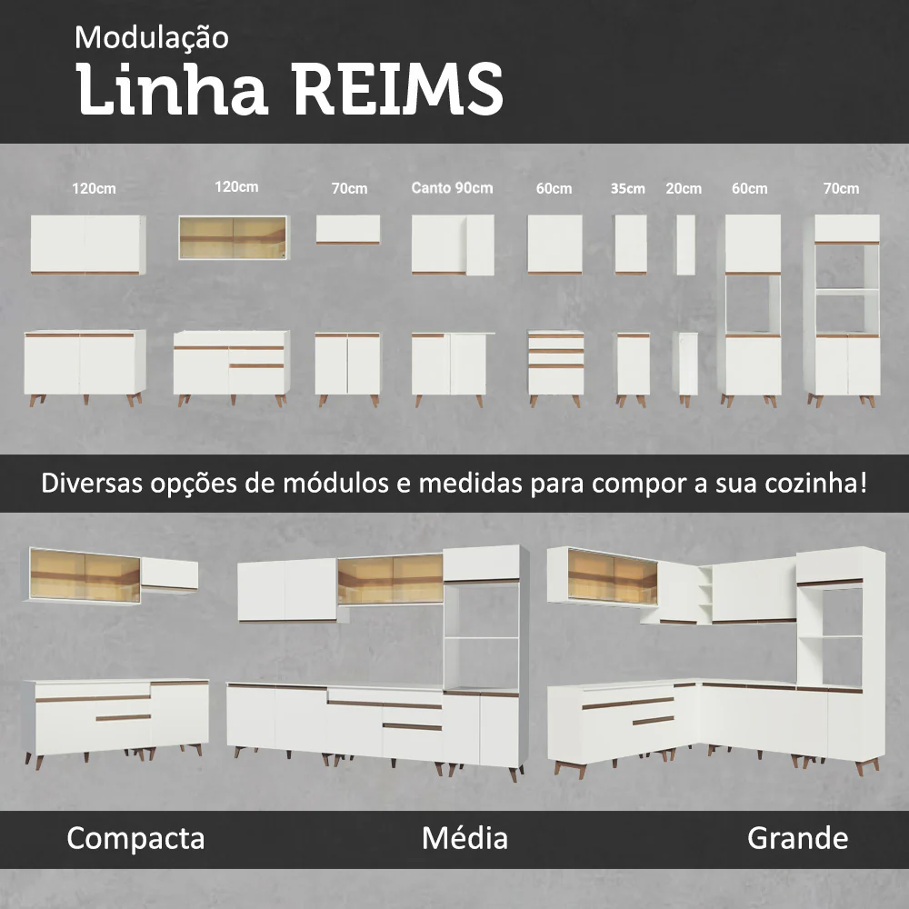 Combo de Cocina Madesa Reims 200cm Blanco 01 - Image 8