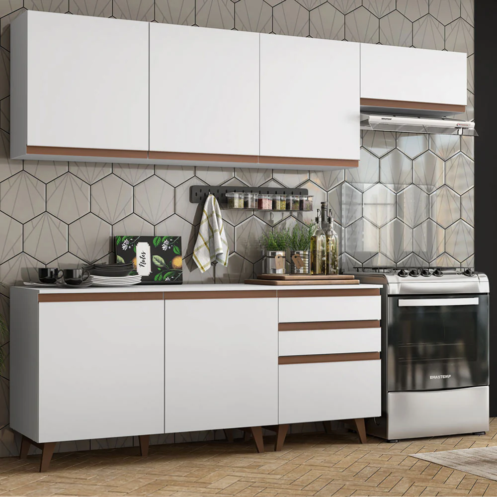 Combo completo de Cocina Madesa Reims 250cm BB