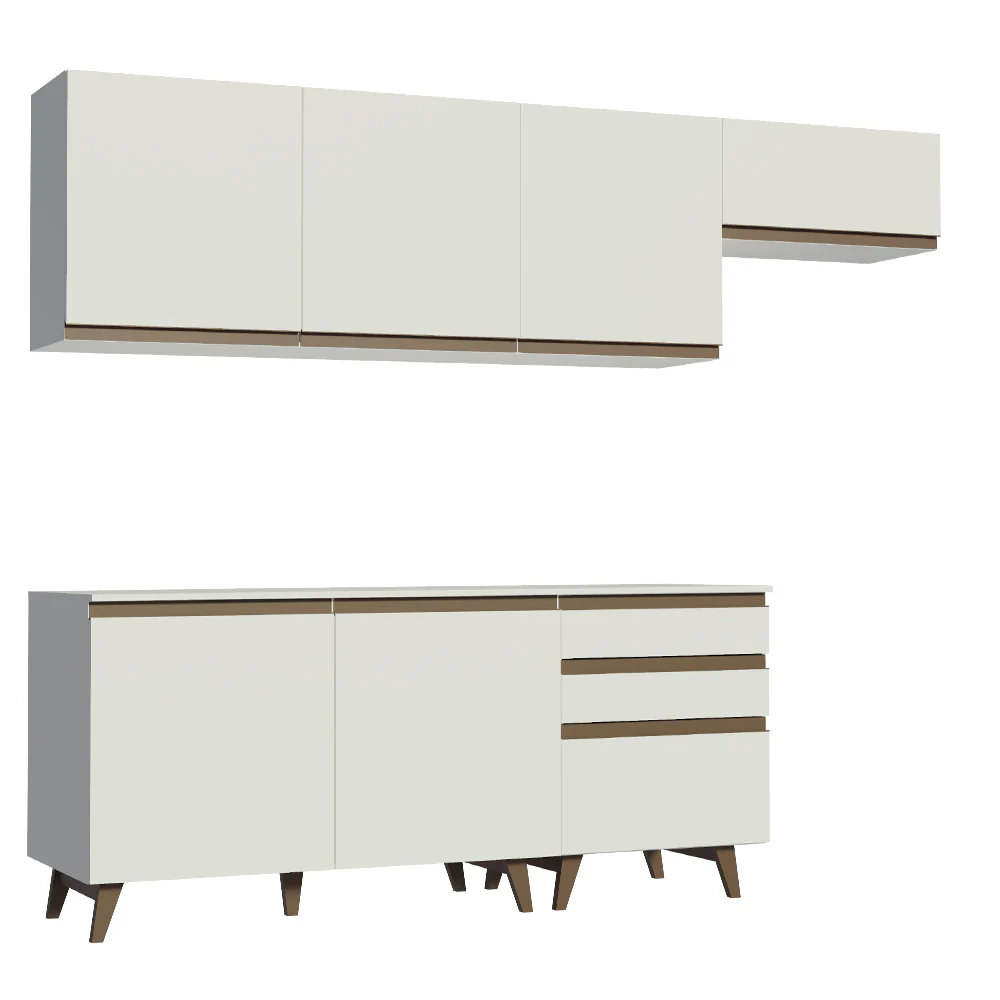 Combo completo de Cocina Madesa Reims 250cm BB - Image 5