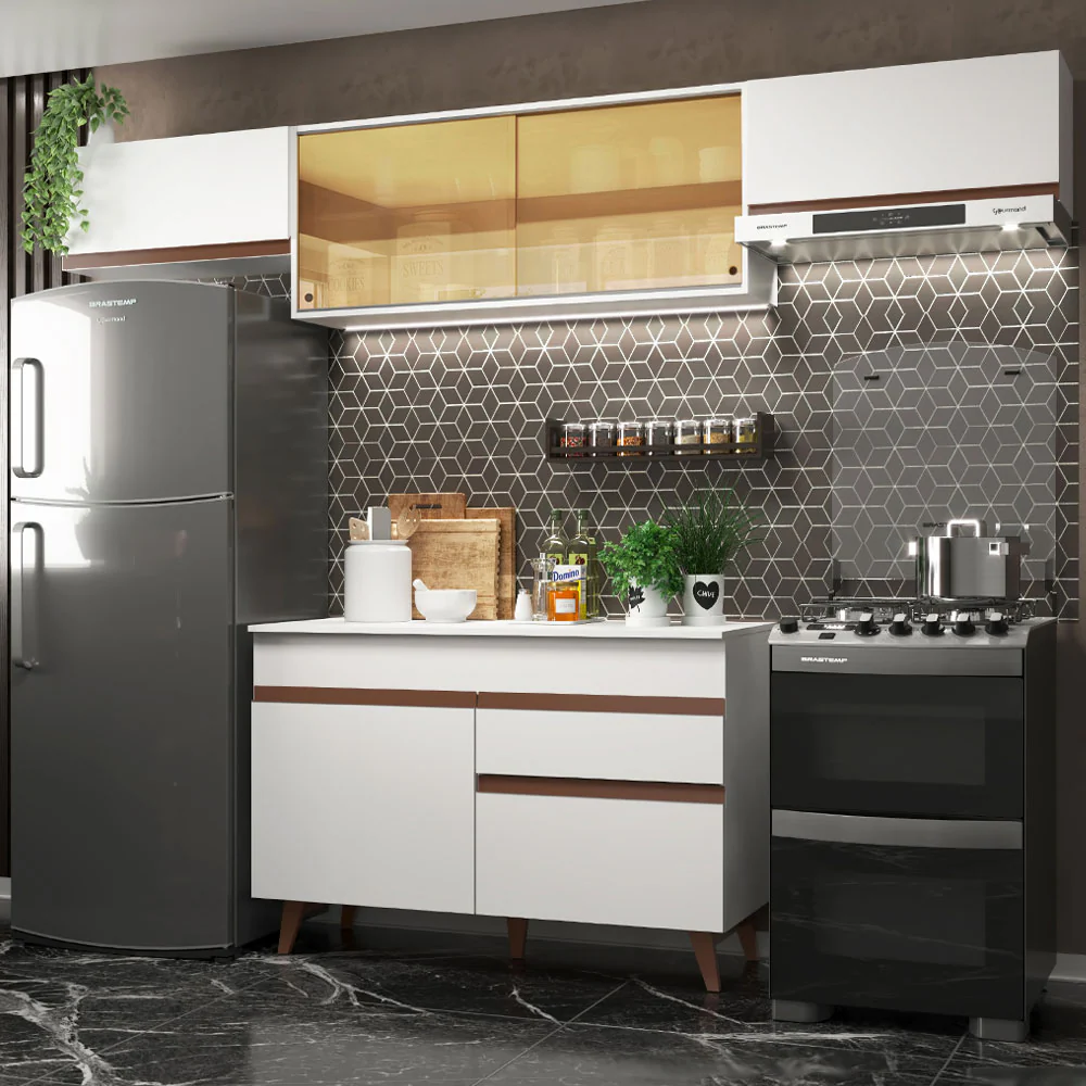 Combo completo de Cocina Madesa Reims 260cm BB 03