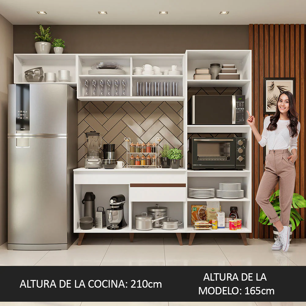 Combo completo de Cocina Madesa Reims 260cm MM - Image 5