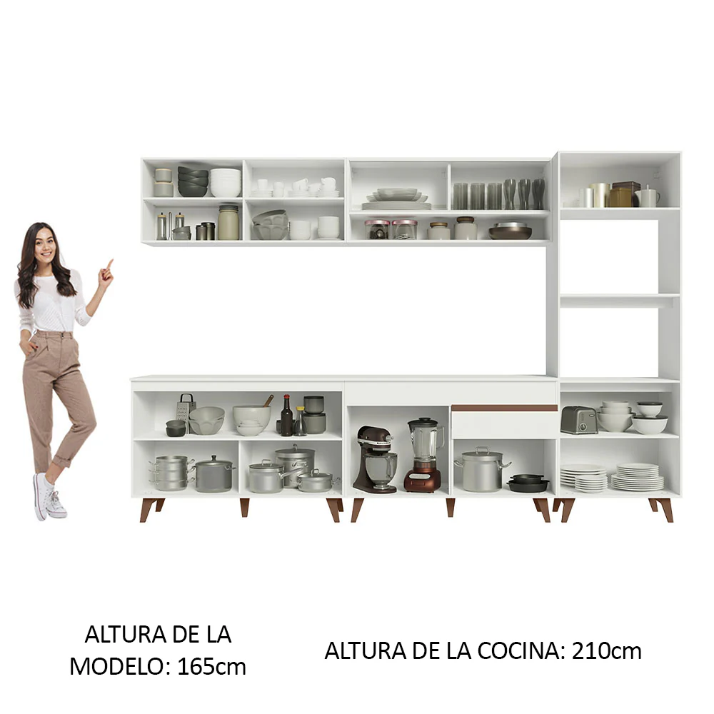 Combo completo de Cocina Madesa Reims 310cm BB 02 - Image 6