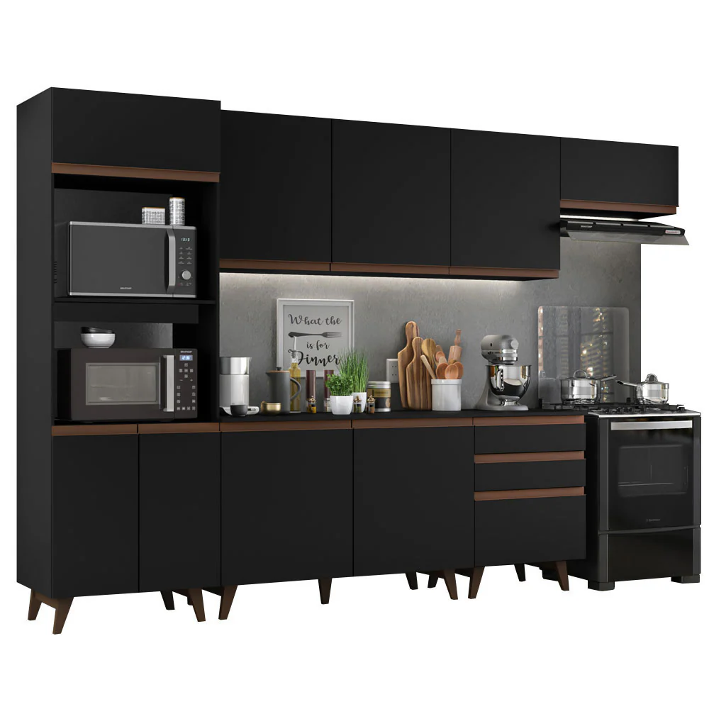 Combo completo de Cocina Madesa Reims 320cm NN 01 - Image 3