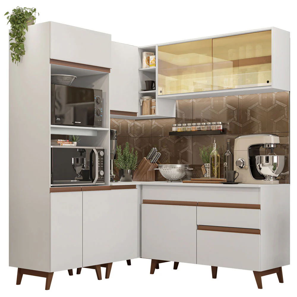 Combo completo de Cocina Esquinera Madesa Reims 332cm BB - Image 3