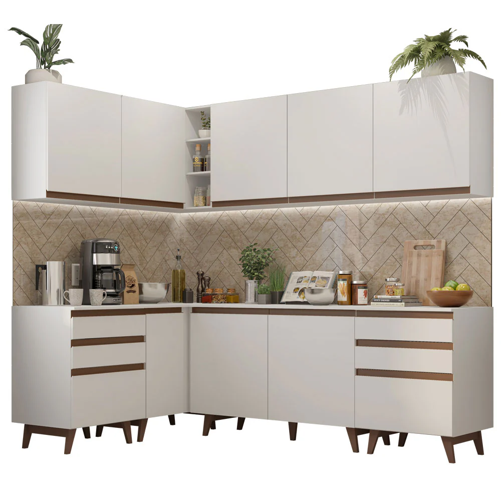 Combo completo de Cocina Esquinera Madesa Reims 382cm BB 02 - Image 3