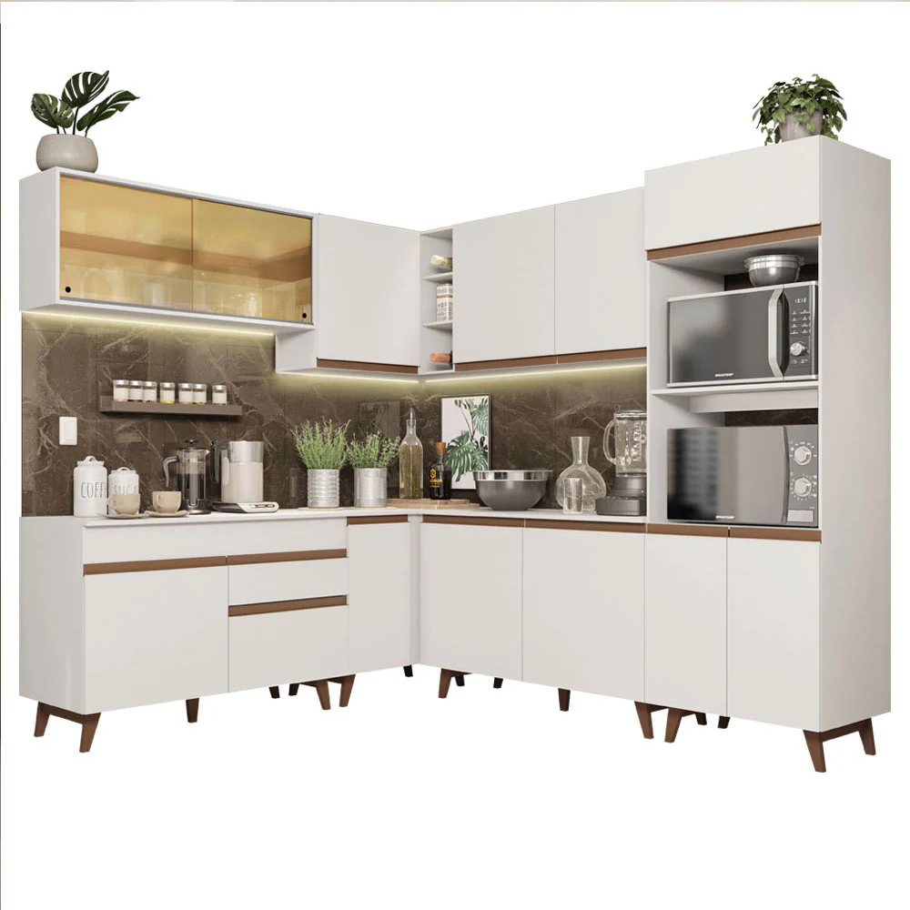 Combo completo de Cocina Esquinera Madesa Reims 452cm BB 01 - Image 3