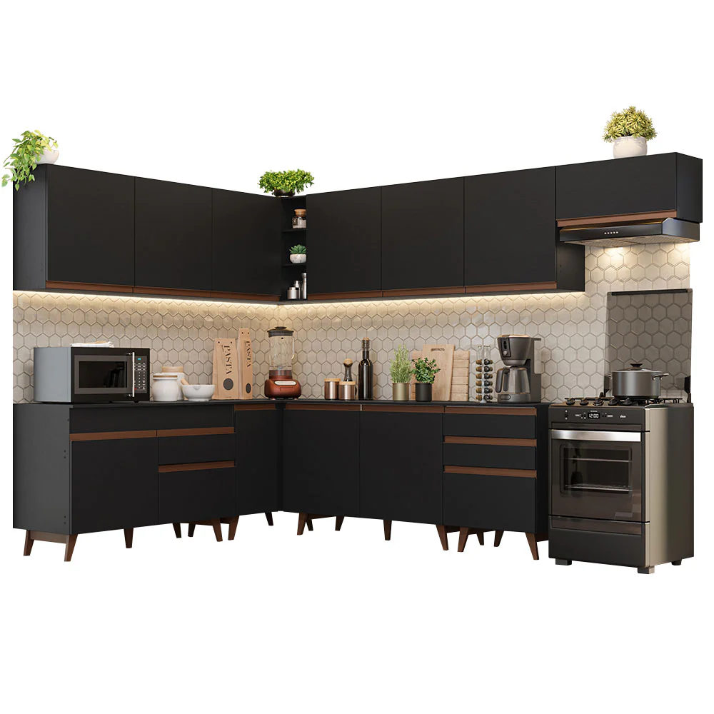 Combo completo de Cocina Esquinera Madesa Reims 512cm NN 01 - Image 3