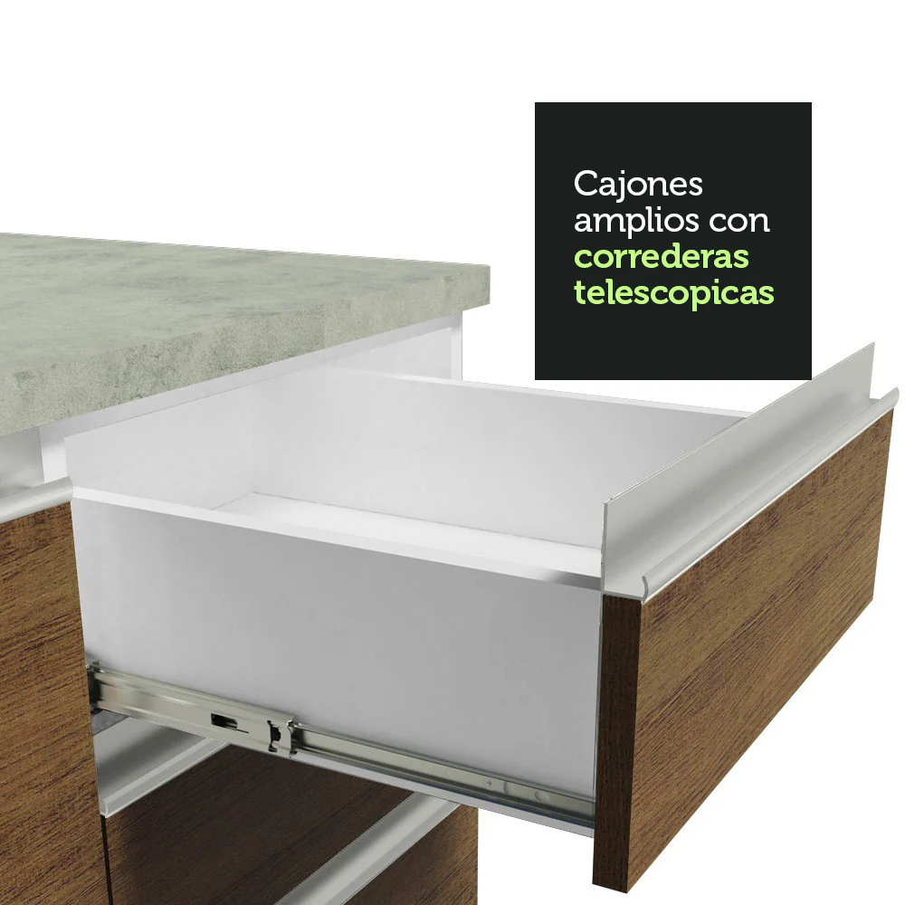 Combo completo de Cocina Madesa Vicenza 290cm BRB 12 - Image 6