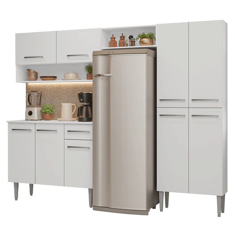 Combo de Cocina 229 cm Emilly Blanco 17 - Image 3